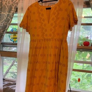 Made well Lace  Mustard Dress